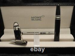 Montblanc Starwalker Black Body +silver Clip Ballpoint Pen I Black Ink