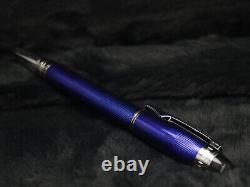 Montblanc Starwalker Blue Body + Silver Clip Ballpoint Pen I Black Ink