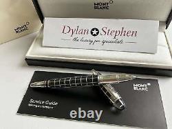 Montblanc Starwalker Platinum and rubber fineliner pen + boxes