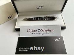 Montblanc Starwalker Platinum and rubber fineliner pen + boxes