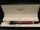 Montblanc Starwalker Red Body + Silver Clip Ballpoint Pen I Black Ink