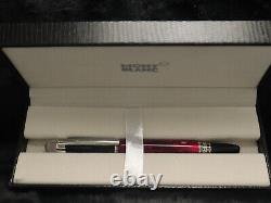 Montblanc Starwalker Red Body + Silver Clip Ballpoint Pen I Black Ink