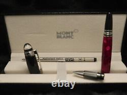 Montblanc Starwalker Red Body + Silver Clip Ballpoint Pen I Black Ink