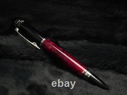 Montblanc Starwalker Red Body + Silver Clip Ballpoint Pen I Black Ink