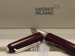 Montblanc Starwalker Red Body + Silver Clip Fountain Pen