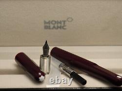 Montblanc Starwalker Red Body + Silver Clip Fountain Pen