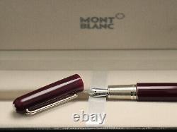 Montblanc Starwalker Red Body + Silver Clip Fountain Pen