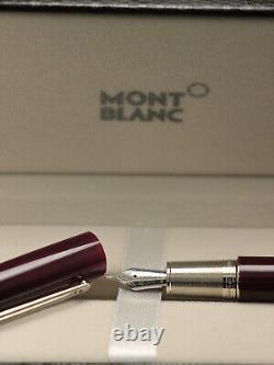 Montblanc Starwalker Red Body + Silver Clip Fountain Pen