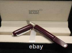 Montblanc Starwalker Red Body + Silver Clip Fountain Pen