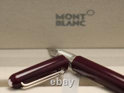 Montblanc Starwalker Red Body + Silver Clip Fountain Pen