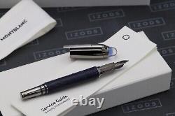 Montblanc Starwalker SpaceBlue Doue Fountain Pen UNUSED