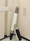 Montblanc Starwalker White Body +silver Clip Ballpoint Pen I Black Ink