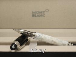 Montblanc Starwalker White Body +silver Clip Ballpoint Pen I Black Ink