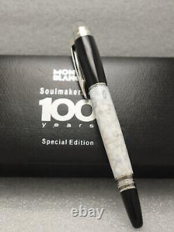 Montblanc Starwalker White Body +silver Clip Ballpoint Pen I Black Ink