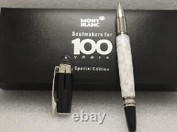 Montblanc Starwalker White Body +silver Clip Ballpoint Pen I Black Ink