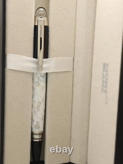 Montblanc Starwalker White Body +silver Clip Ballpoint Pen I Black Ink