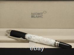 Montblanc Starwalker White Body +silver Clip Ballpoint Pen I Black Ink