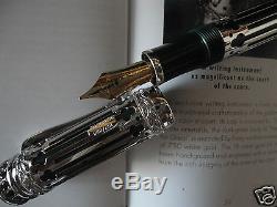 Montblanc The Great Peter I Patron L. E 888 Rare, Mint Solid Gold, Emerald Bnib