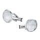 Montblanc Urban Acrylic Glass Stainless Steel Spirit Cufflinks RRP £330