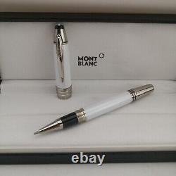 Montblanc White Platinum Classique Trim ballpoint pen
