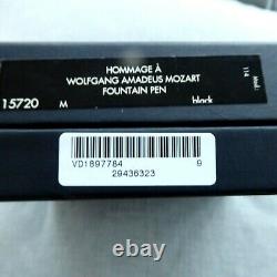 Montblanc Wolfgang Amadeus Motzart Commerative Box Set- Fountain Pen Rare 18k