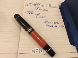 Montblanc Writers Edition 1992 Ernest Hemingway Fountain Pen