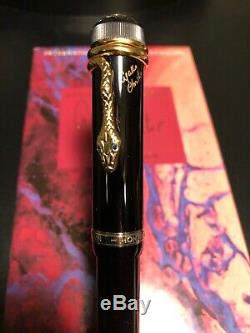 Montblanc Writers Edition Agatha Christie LE Vermeil Fountain Pen 1820/4810