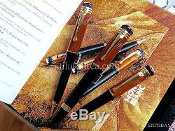 Montblanc Writers Limited Edition Schiller Set (fp+bp+mp) 1631/4000 Year 2000 M