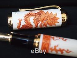 Montblanc Year of the Golden Dragon Fountain Pen Limited Edition 888