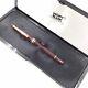 Montblanc classique bordeaux burgundy rollerball pen, boxed, VGC