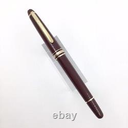 Montblanc classique bordeaux burgundy rollerball pen, boxed, VGC