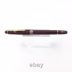 Montblanc classique bordeaux burgundy rollerball pen, boxed, VGC