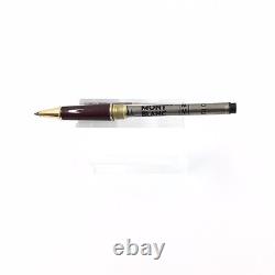 Montblanc classique bordeaux burgundy rollerball pen, boxed, VGC