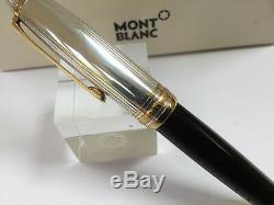 Montblanc meisterstuck 146 legrand solitaire doue silver cap fountain pen
