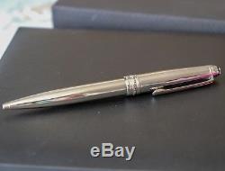 Montblanc meisterstuck classique 164 solitaire steel ballpoint pen 23164