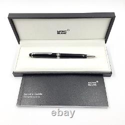 Montblanc meisterstuck classique platinum line ballpoint pen, boxed