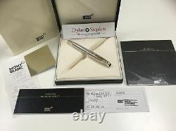 Montblanc meisterstuck legrand 146 solitaire silver barley fountain pen NEW