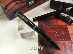Montblanc writers limited edition Agatha Christie fountain pen + pencil set