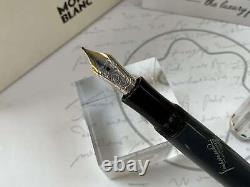 Montblanc writers limited edition Charles Dickens fountain pen 18K medium nib