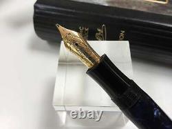 Montblanc writers limited edition Edgar A Poe fountain pen 18K medium gold nib