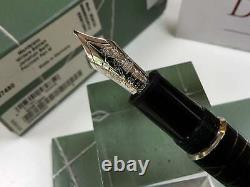 Montblanc writers limited edition Jonathan Swift fountain pen + boxes + ink
