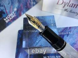 Montblanc writers limited edition Scott Fitzgerald fountain pen 18K gold M nib