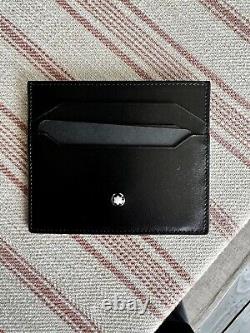 Monte Blanc Meisterstuck 6CC Leather Card Holder (NEW)