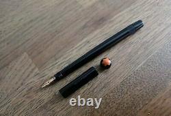 NEAR MINT ROUGE ET NOIR BABY SAFETY FOUNTAIN PEN RARE EARLY MONTBLANC c. 1922