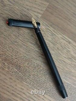 NEAR MINT ROUGE ET NOIR BABY SAFETY FOUNTAIN PEN RARE EARLY MONTBLANC c. 1922