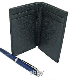 NEW Montblanc Blue PIX Ballpoint Pen & Meisterstuck Card Holder Set 116039
