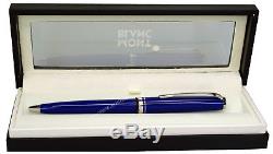 NEW Montblanc Cruise Collection INFLIGHT Blue resin Ball-Point Pen 114353