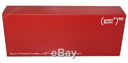 NEW (Montblanc M) RED Marc Newson Ball-point Pen 117601
