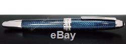 NEW Montblanc Meisterstuck Blue Hour Solitaire Le Grand Roller Ball Pen 112890
