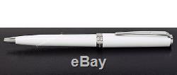 NEW Montblanc PIX Collection White & Platinum Ball-Point Pen 114806